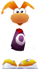 Vue détaillée de Rayman dans Rayman M.