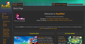 RayWiki lors des vacances de Noël de 2020.
