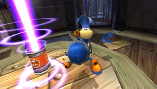 Le Roquetpunch dans Rayman 3