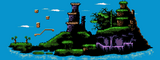 La carte du monde, accessible uniquement à la fin du jeu.