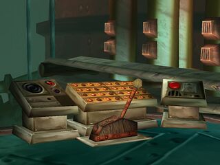 Algunas texturas de Rayman 2 son usadas en esta sección