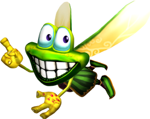 Artwork de Murfy dans Rayman 3.