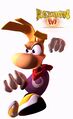 Artwork de Rayman utilisé sur la jaquette de Rayman Rush.