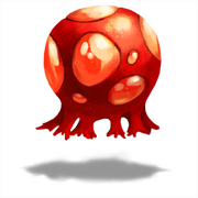 Un bulbe explosif de Rayman Legends.