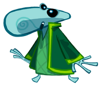 Un Ptizêtre vert dans Rayman Origins.