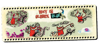 Première partie de la légende racontant comment Globox est devenu bleu dans l'artbook de l'édition collector de Rayman Origins.