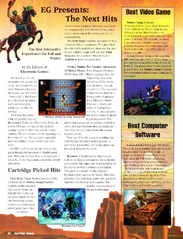 Article du magazine anglais Electronic Games datant de septembre 1994, qui mentionne la version Jaguar de Rayman.