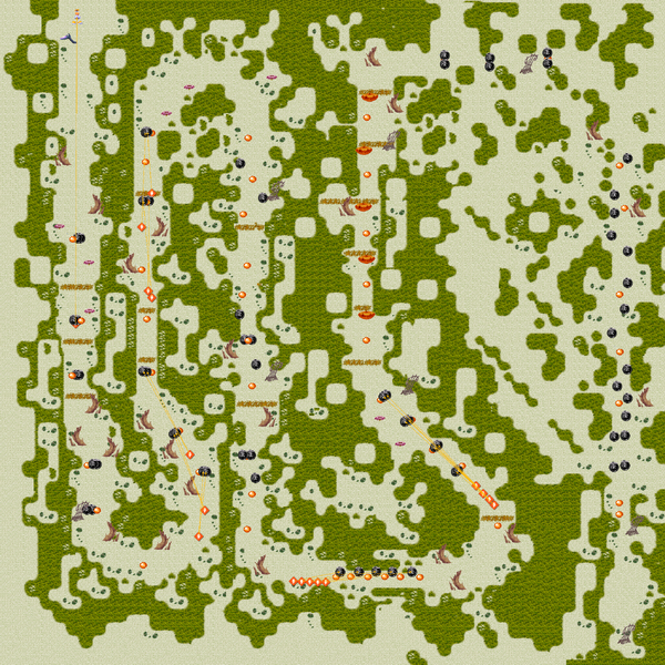 La map du niveau.