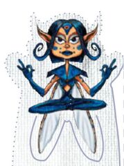 Concept art de Ly, telle qu'elle devait apparaître dans Rayman 3.