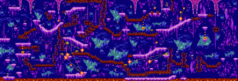 La map de la version Pocket PC.