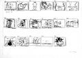 Storyboard de la première cinématique de la Vigie.