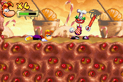 A chef clown patrolling the area.