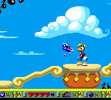 A jumping Antitoon in Airy Tunes.