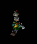 Animation of the Spyglass Pirate running