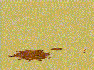 Animation of the scrapped Mudis from RaymanZone's VIP-zone.