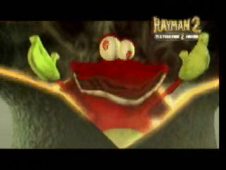 Catastrox's birth, as shown in the Rayman Revolution trailer.