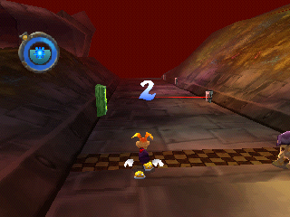 The first player's staring position