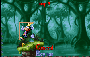 The Rayman event in Rayman Designer.
