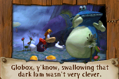 Globox in the introduction scene.