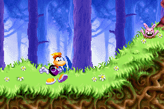 The Leafy Valley, the second of the Forest world's five levels