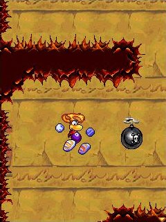 A normal helicopter bomb in the mobile phone version of Rayman 3.