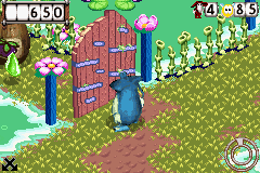 Many gates like this one can be opened through activating a switch.