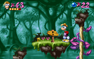 A rare left exit sign in Maths and English with Rayman.