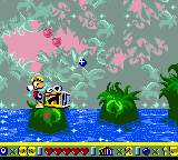 The first accessible cage in the Game Boy Color version of Rayman.