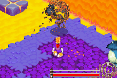 The defeated Firemonster.