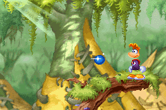 A Blue Lum in the Game Boy Advance version of Rayman 3.