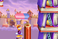 An eraser in the Game Boy Advance version of Rayman Raving Rabbids