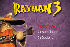 The main menu.