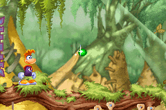 A Green Lum in the Game Boy Advance version of Rayman 3.