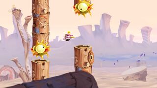 The orange spiky birds use different shading.