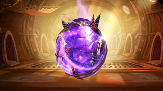 A crystal Eggs-Hell Egg ready for hatching.