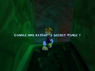 The text appearing in the 1,000th Lum secret chamber.