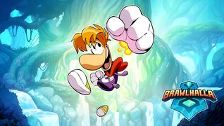 Rayman, as he appears in the fighting game Brawlhalla