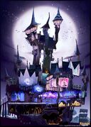 More concept art of the Dracula's castle.