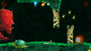 Carnivora pursuing Rayman in "Run for your life"