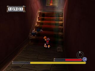Rayman freeing two Uglies