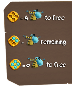 A hint screen shows how the Teensie icons are displayed on the levels.