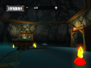 The secret area.