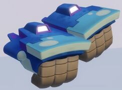 Rabbid Mario’s Legendary Dukes, styled after Globox.