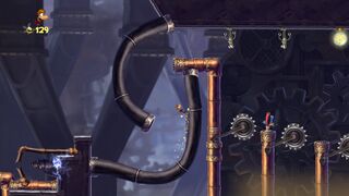 Pipes that the wall run power can be used on.