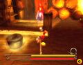 Razoff fights with Rayman.