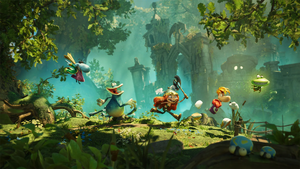 Rayman Legends Retold Murfy and Heroes.png