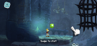 The start of the level.