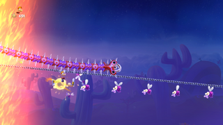 Rayman on a chain.