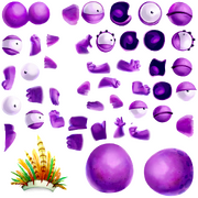 In the 0.1.0 early build files, there is a new Incrediball that has the name "plum".