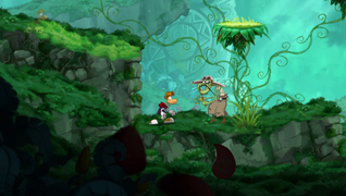 The first relic can be found in the foreground.